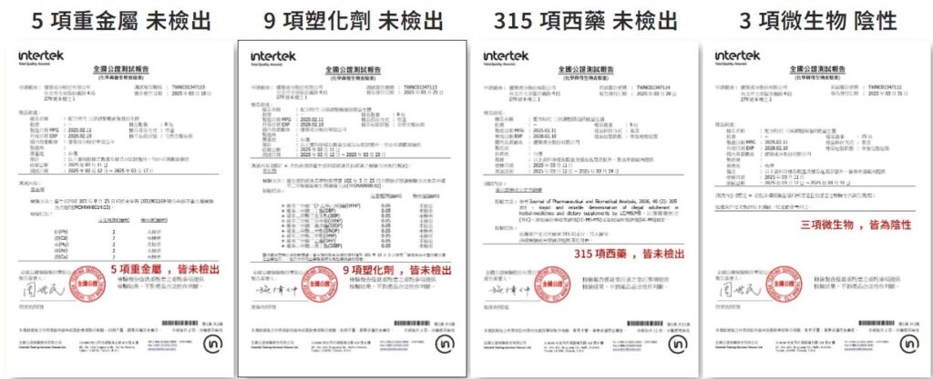 配方時代腸道保健益生菌檢驗報告